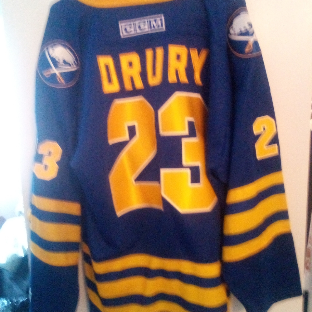 Men's Buffalo Sabres "Drury" jersey